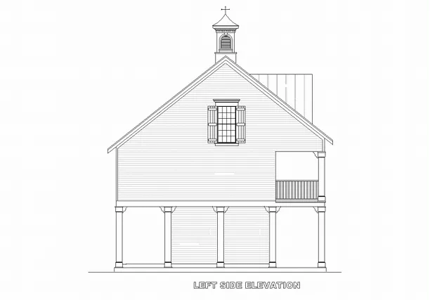 Left side elevation